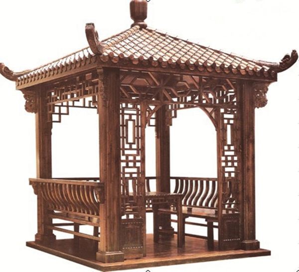 碳化仿佛木亭展示