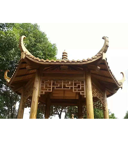 防腐木凉亭 (5)