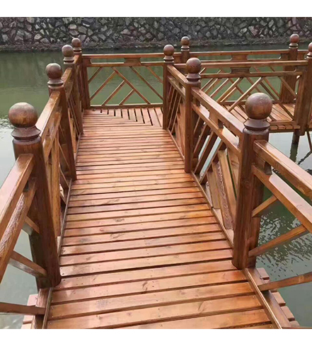 防腐木护栏 (6)